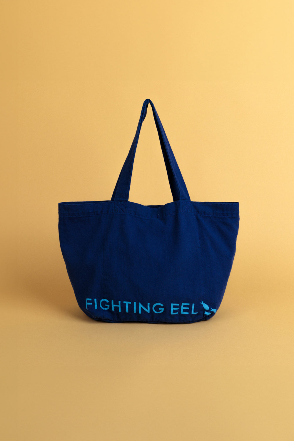 Slouchy Tote - Sapphire Logo