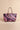 Canvas Tote Soho - Violet Flower Lei