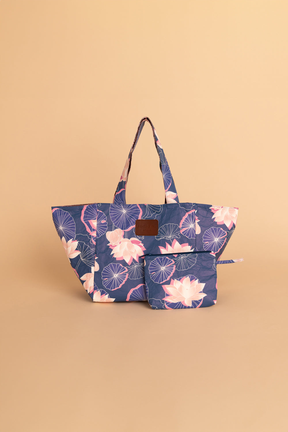 Reversible Tote - Azure/Dolce Waterlily