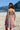 Dress Nala Short - Azure Sea of Orchids