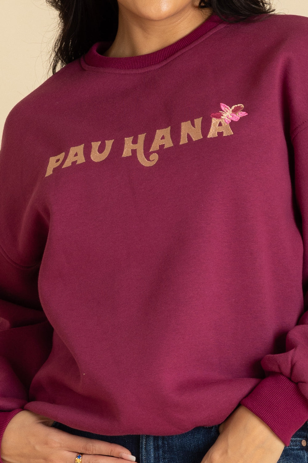 Classic Sweatshirt - Sangria Pau Hana