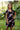 Mini Dress Suki - Onyx Cymbidium