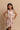 Mini Dress Isabella - Almond Hibiscus Jungle