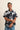 Shirt James - Black Poinsettia