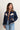 Bomber Jacket - Navy Puakenikeni