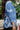 Blake Blazer - Dark Wash Plumeria Lei
