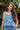 Tank Amara - Dark Wash Plumeria Lei