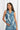 Top Leona - Dark Wash Plumeria Lei
