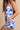Narree Onesie - Azure Hibiscus Jungle