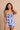 Narree Onesie - Azure Hibiscus Jungle