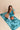 Teal x FE Yoga Towel - Maui Blue Zinnia