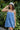 Dress Maluhia - Dark Wash Anthurium