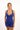 Teal x FE Racer Back Jumpsuit - Blue Orchid Dot