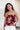 Tank Naia - Burgundy Butterfly Ginger