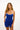 Teal x FE Azure Jumpsuit - Blue Orchid Dot
