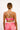 Teal x FE Crossback Bra - Rose Floral Burst