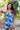 Romper Denali - Azure Hibiscus Jungle