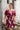 Dress Piko - Burgundy Butterfly Ginger