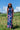 Dress Ginger - Navy Hapa Lei