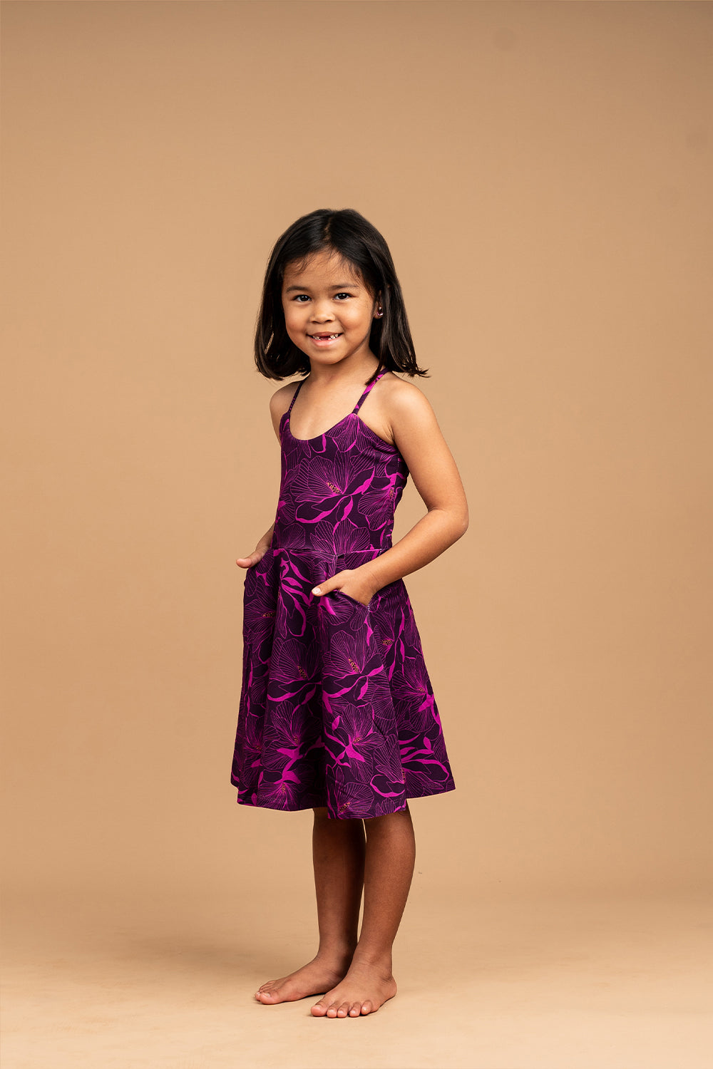 Mini Dress Brielle - Sangria Chic Magnolia