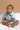Noah Collared Onesie - Sky Woven Lei