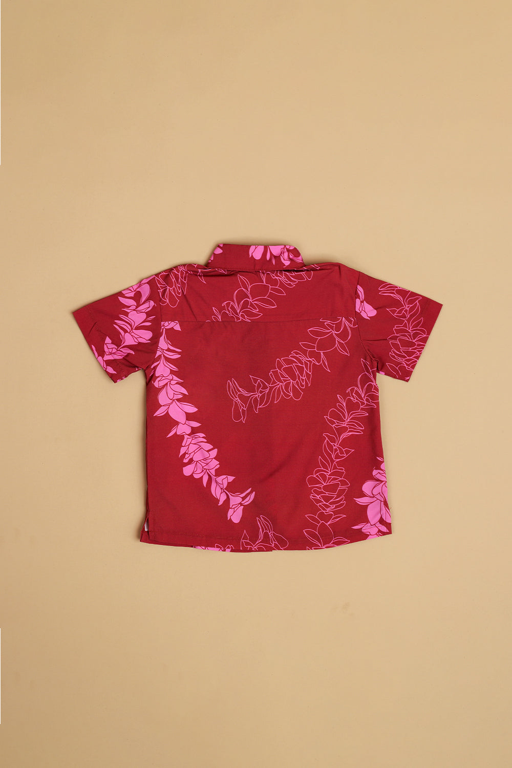 Shirt Weston - Strawberry Wine Plumeria Lei