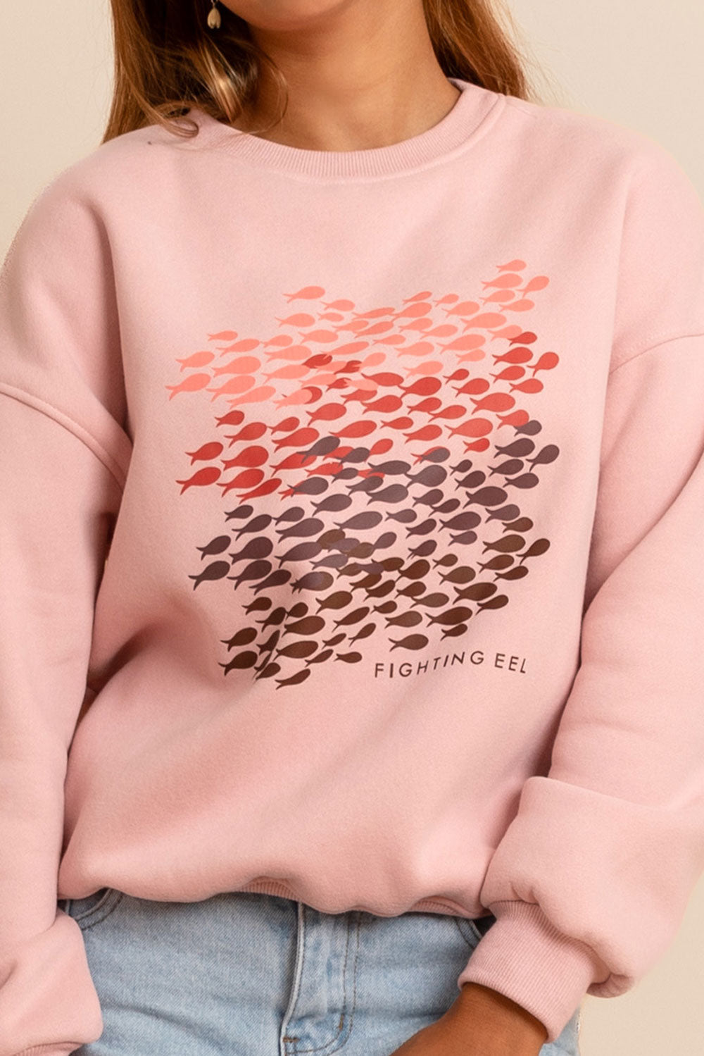 Classic Sweatshirt - Lychee Keep Swimming