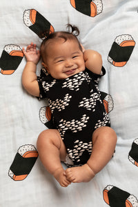 Alex Onesie - Botanical Painted Palms