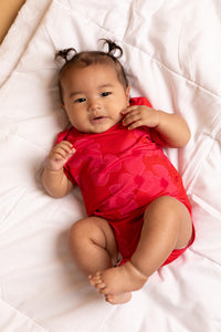 Alex Onesie - Botanical Painted Palms