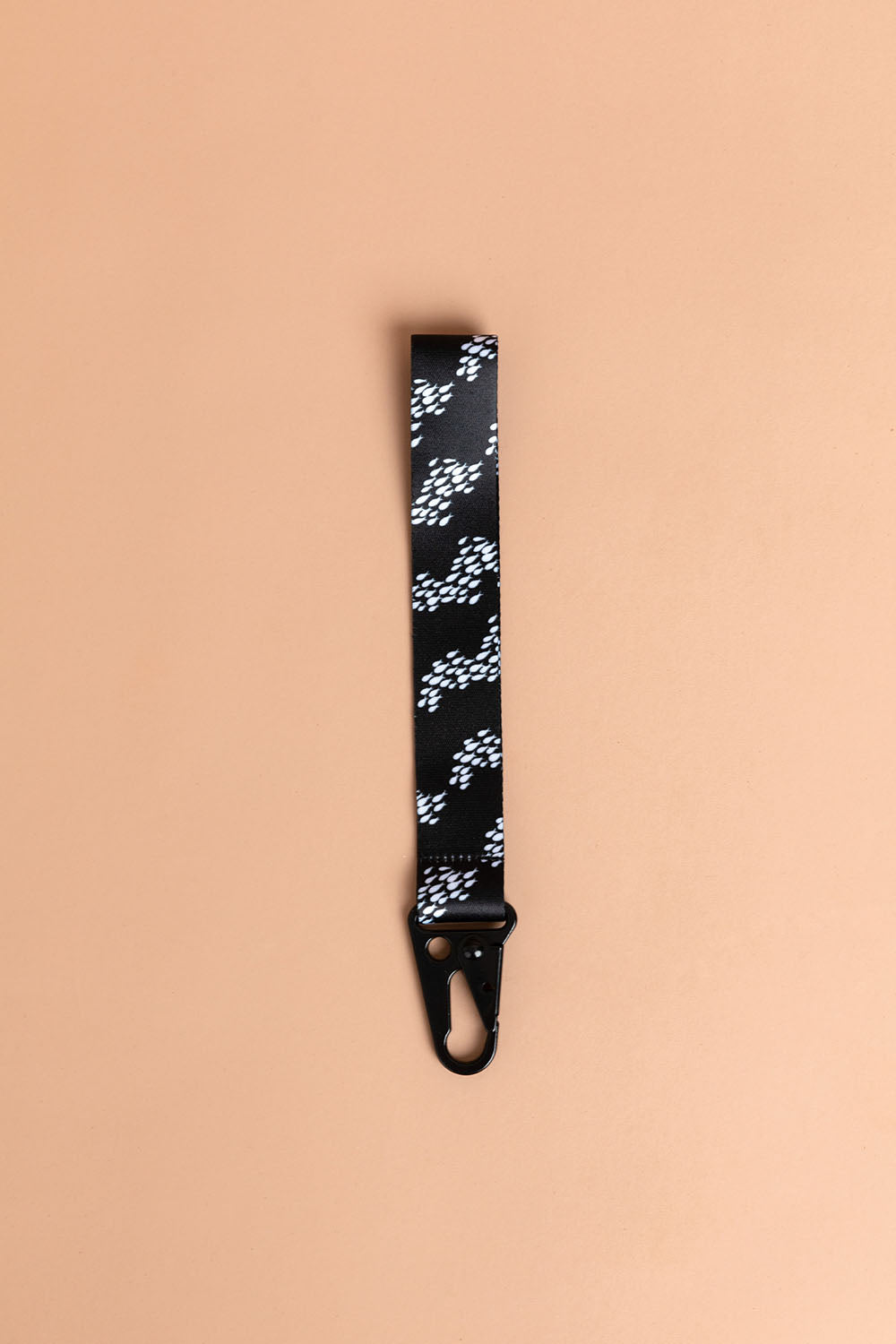 Wrist Lanyard - Black Fish