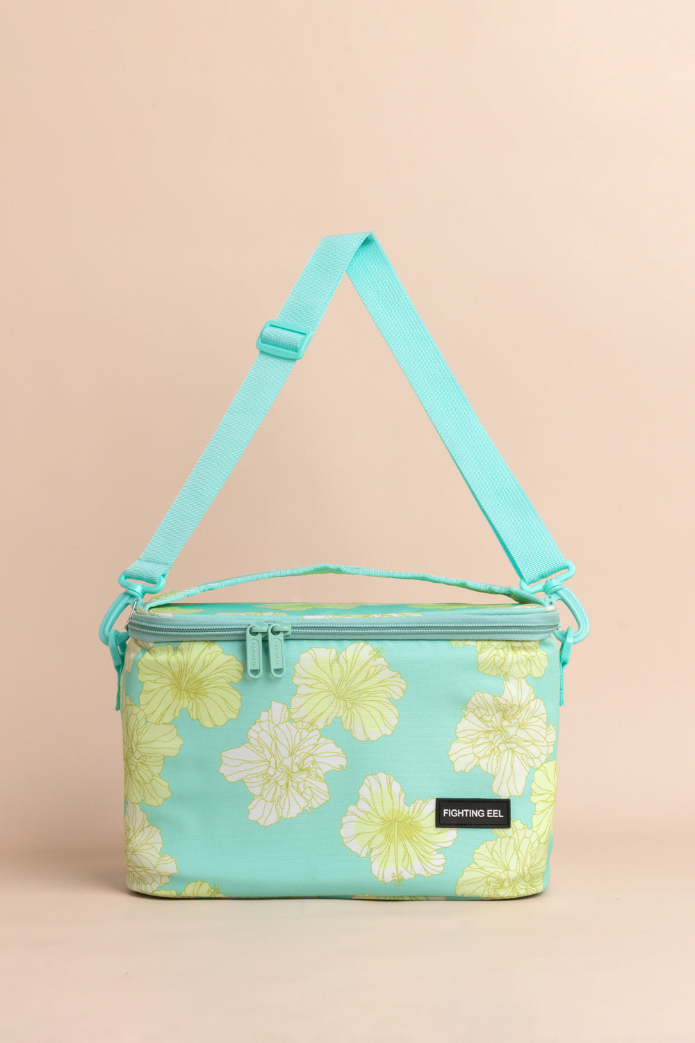 Large Lunch Bag - Starfruit Summer Hibiscus