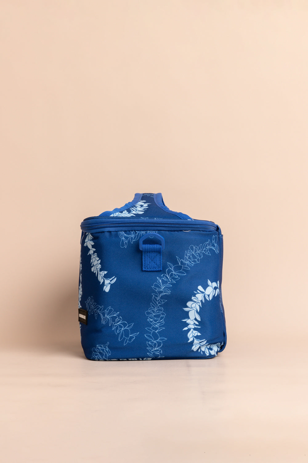 Large Lunch Bag - Deja Blue Plumeria Lei