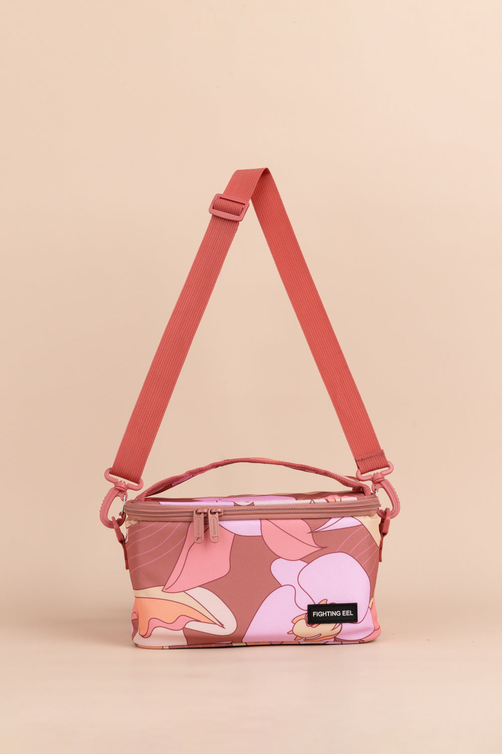 Standard Lunch Bag - Terracotta Retro Orchid