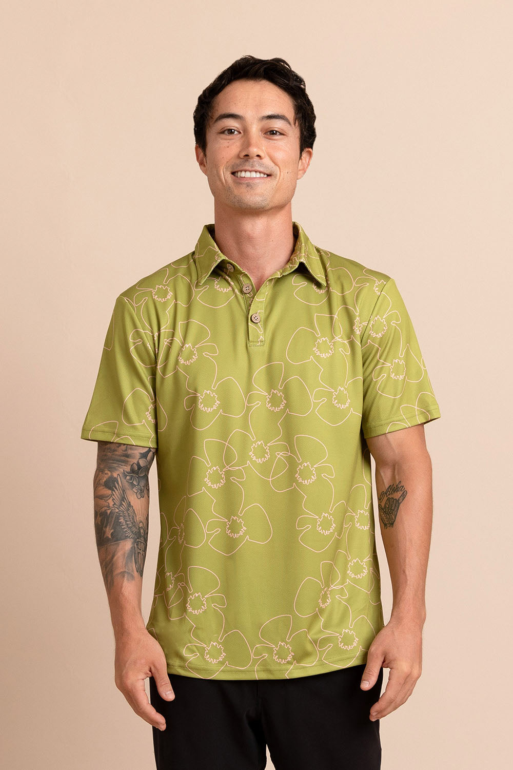 Shirt Kai Dry Fit - Kiwi Zinnia Line