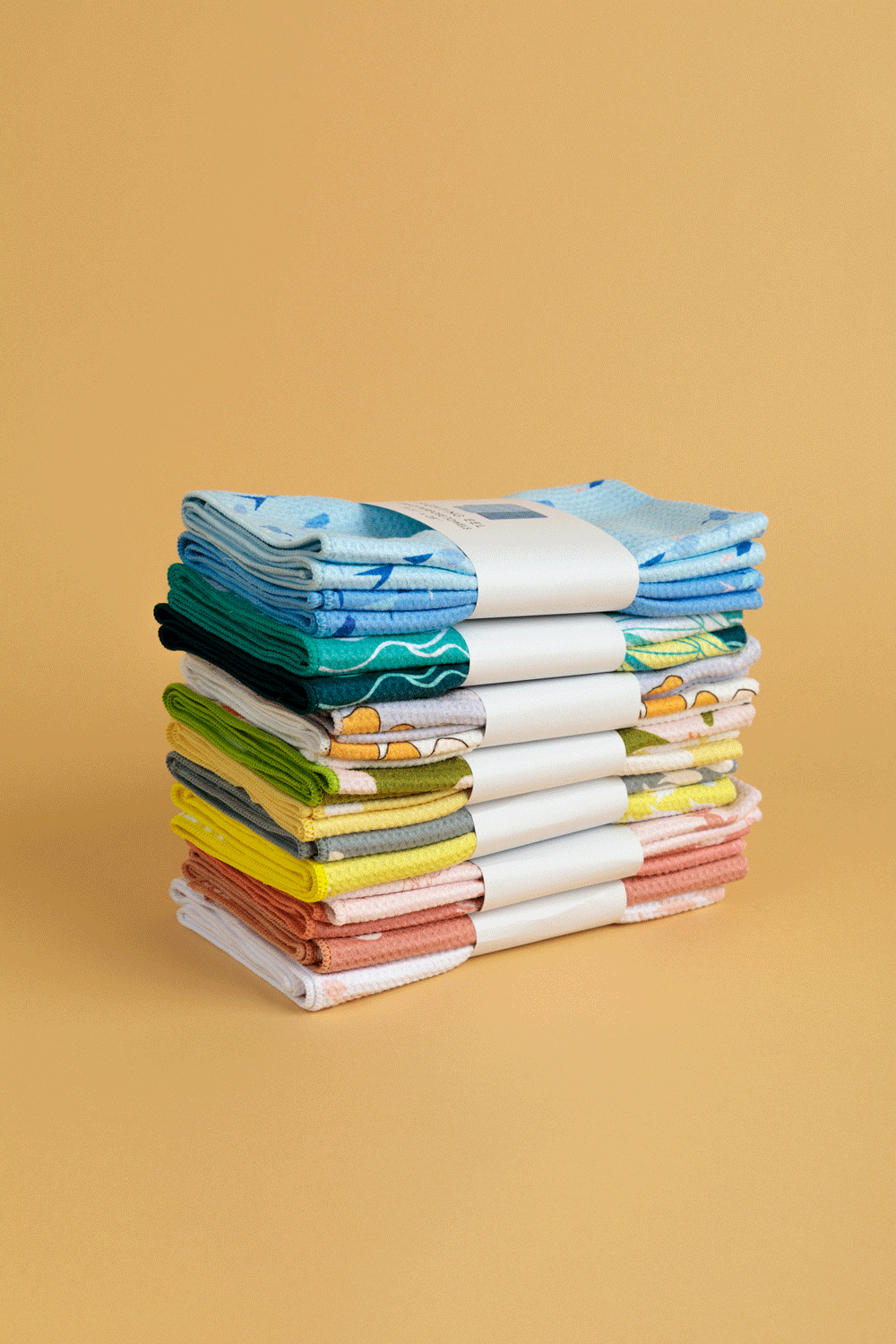 Multipurpose Towel 2 Pack - Sky Origami Fish