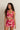 Shorts Lulu - Cabernet Sea of Orchids