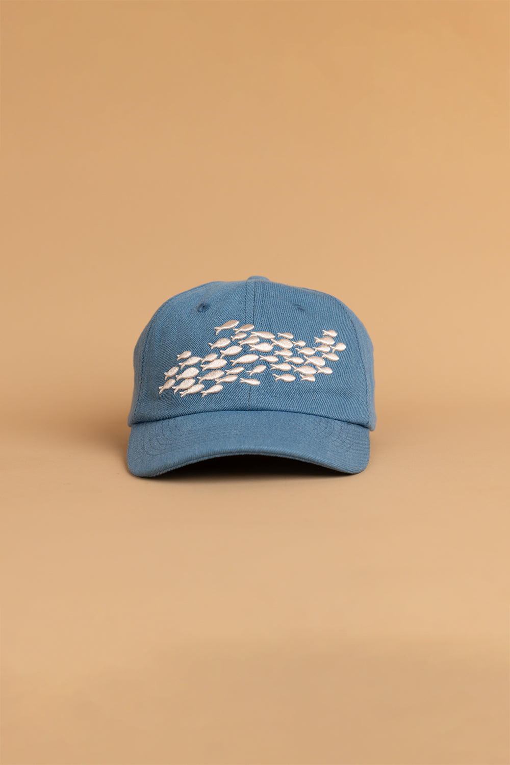 Baseball Cap - Chambray Fish