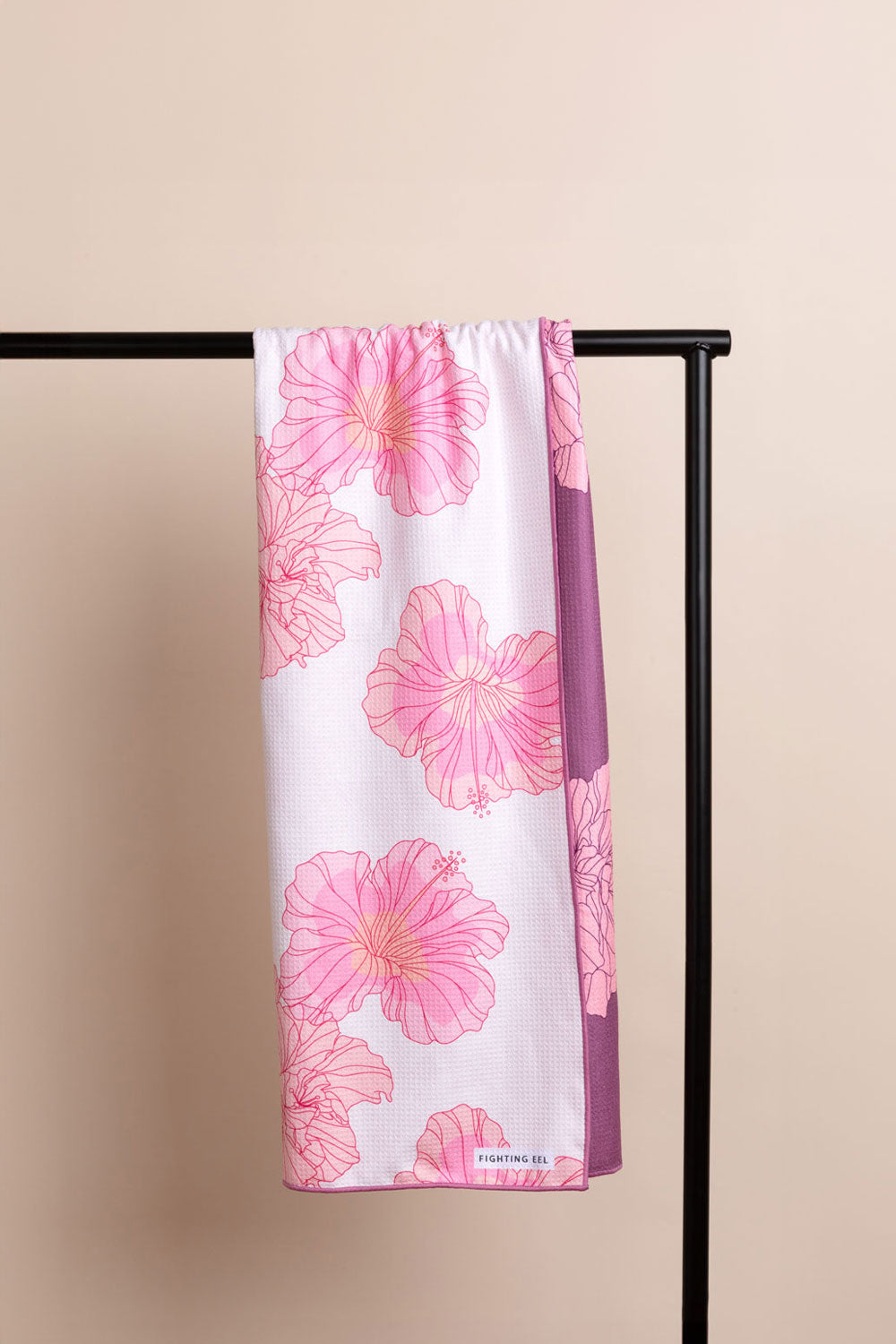 Beach Towel - Romance/Sunset Summer Hibiscus