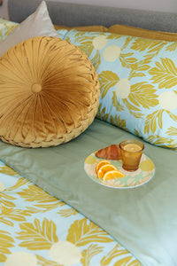 Oversized Blanket - Peach/Wheat Iris