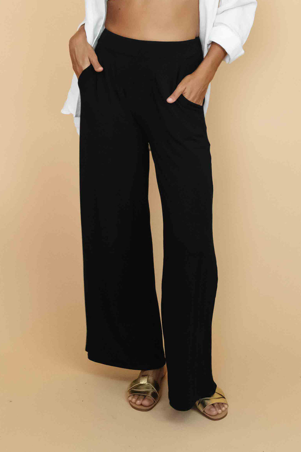 Pant Petra - Black Modal