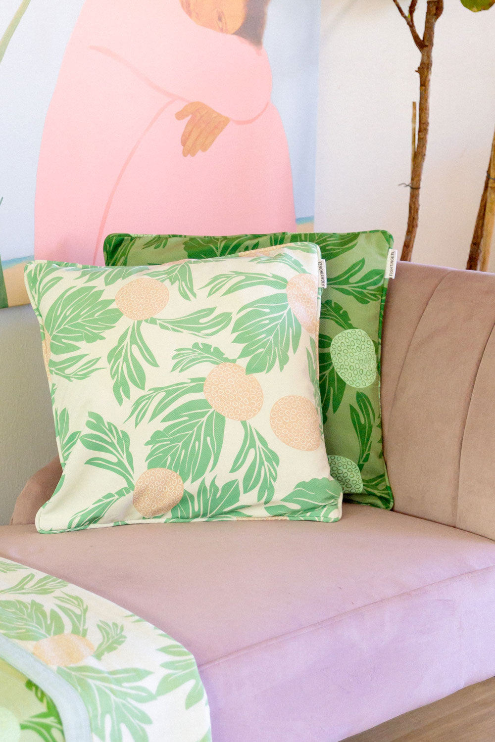 Single Pillowcase - Garden Ulu