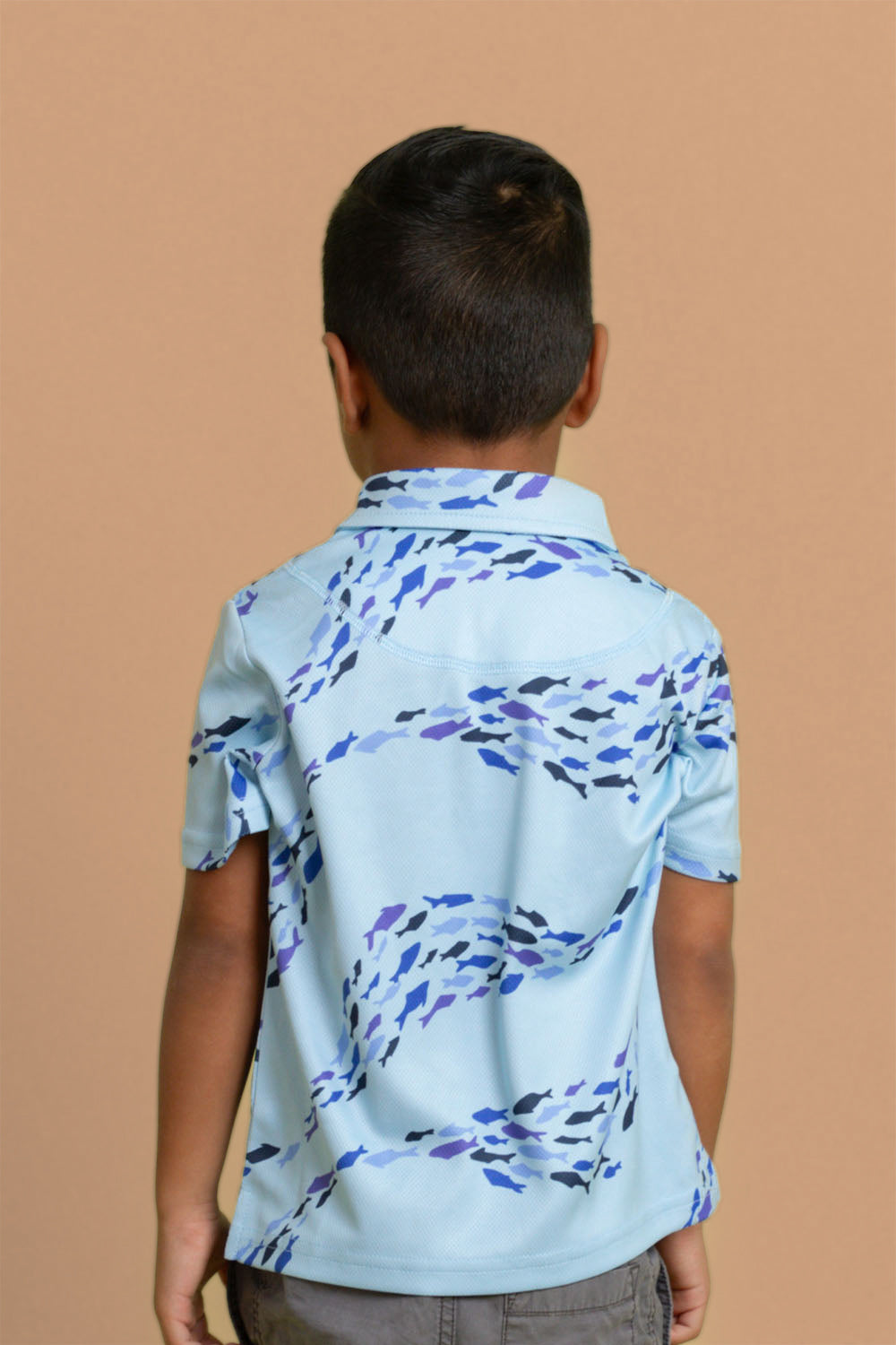 Shirt Zakai - Marina Fish Wave