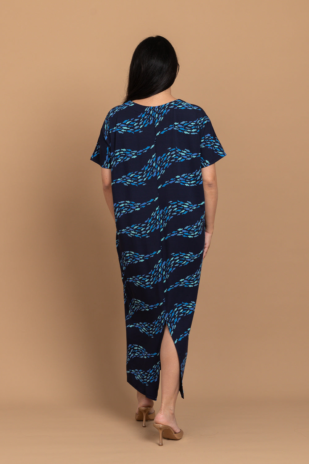 Dress Rhema - Midnight Fish Wave