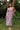 Dress Maxine Midi - Violet Stephanotis