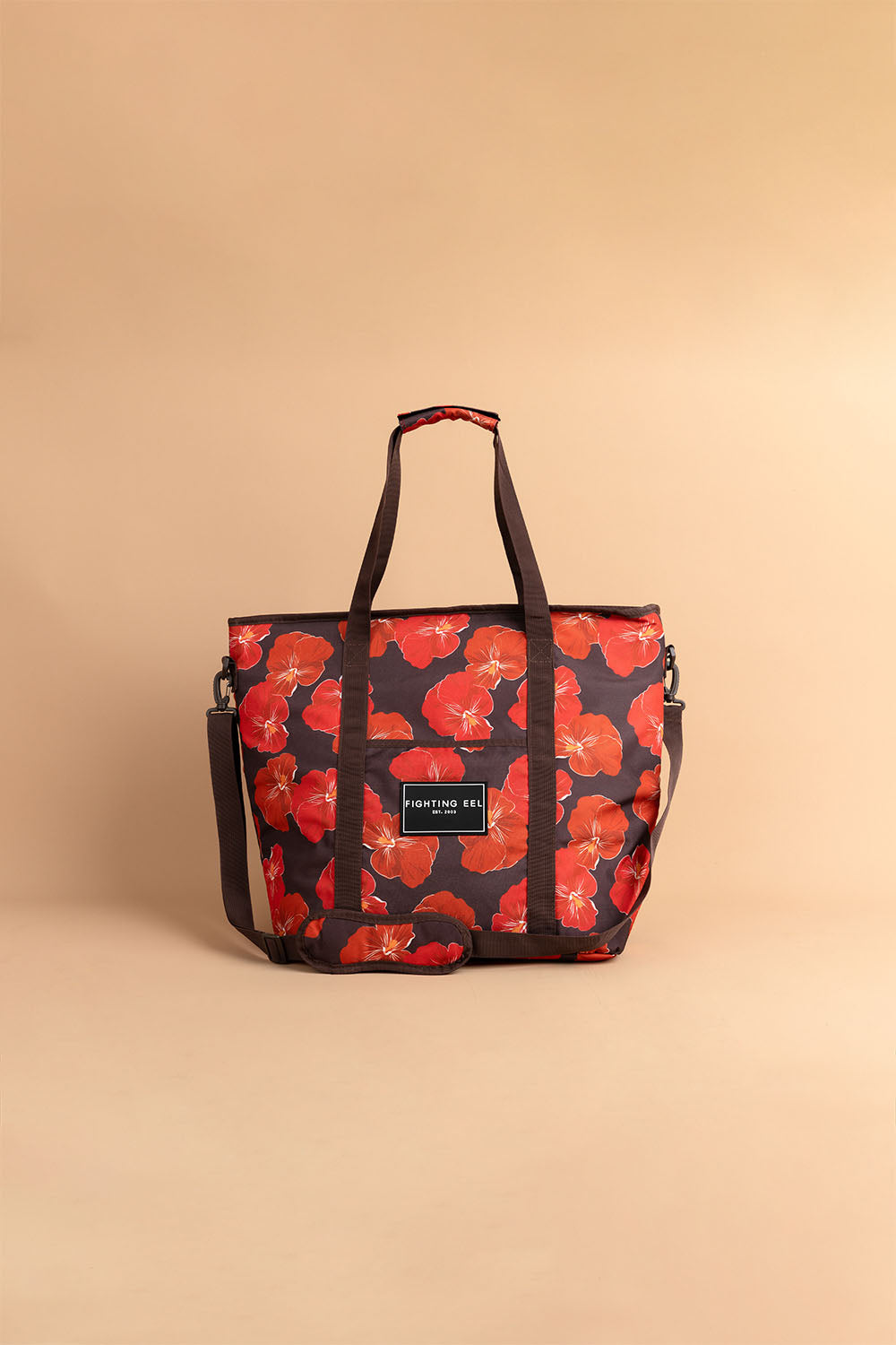 Cooler Tote - Lava Aloha Bloom