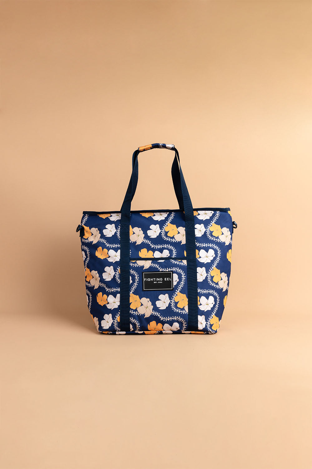 Cooler Tote - Indigo Puakenikeni