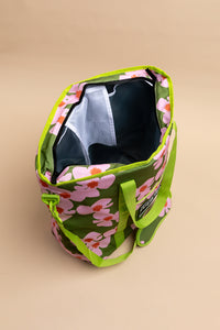 Cooler Tote - Mocha Woven Lei