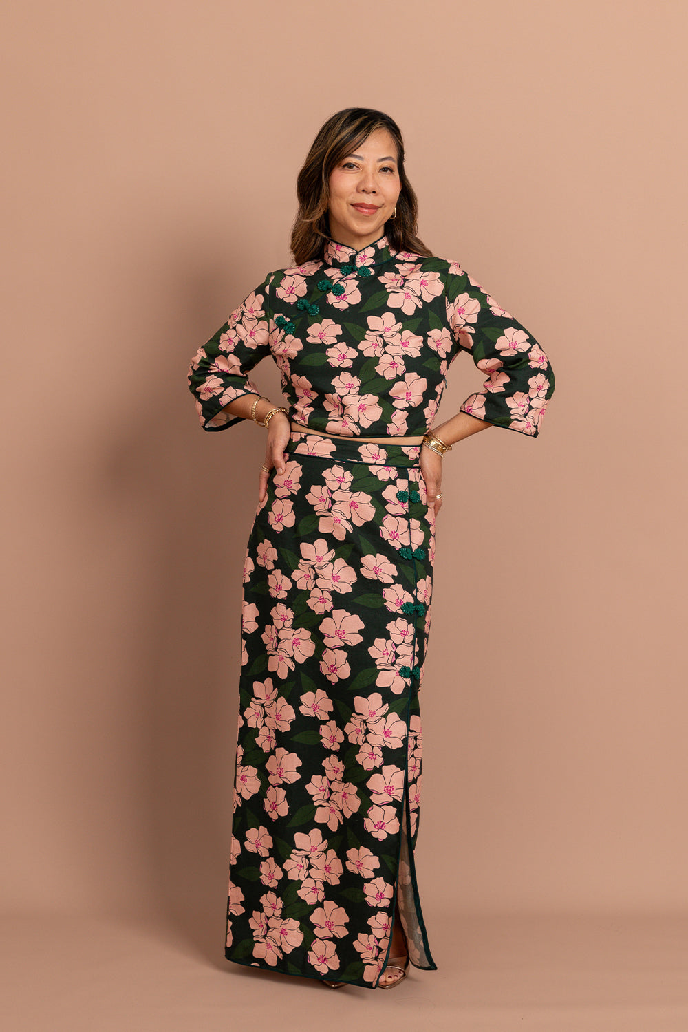 Jade 2-Piece Set - Lucky Apple Blossom