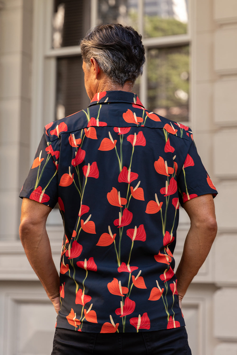 Shirt Tommy - Anthurium Love