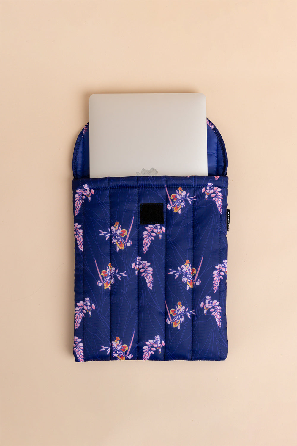 Quilted Laptop Sleeve - Mariner Shell Ginger